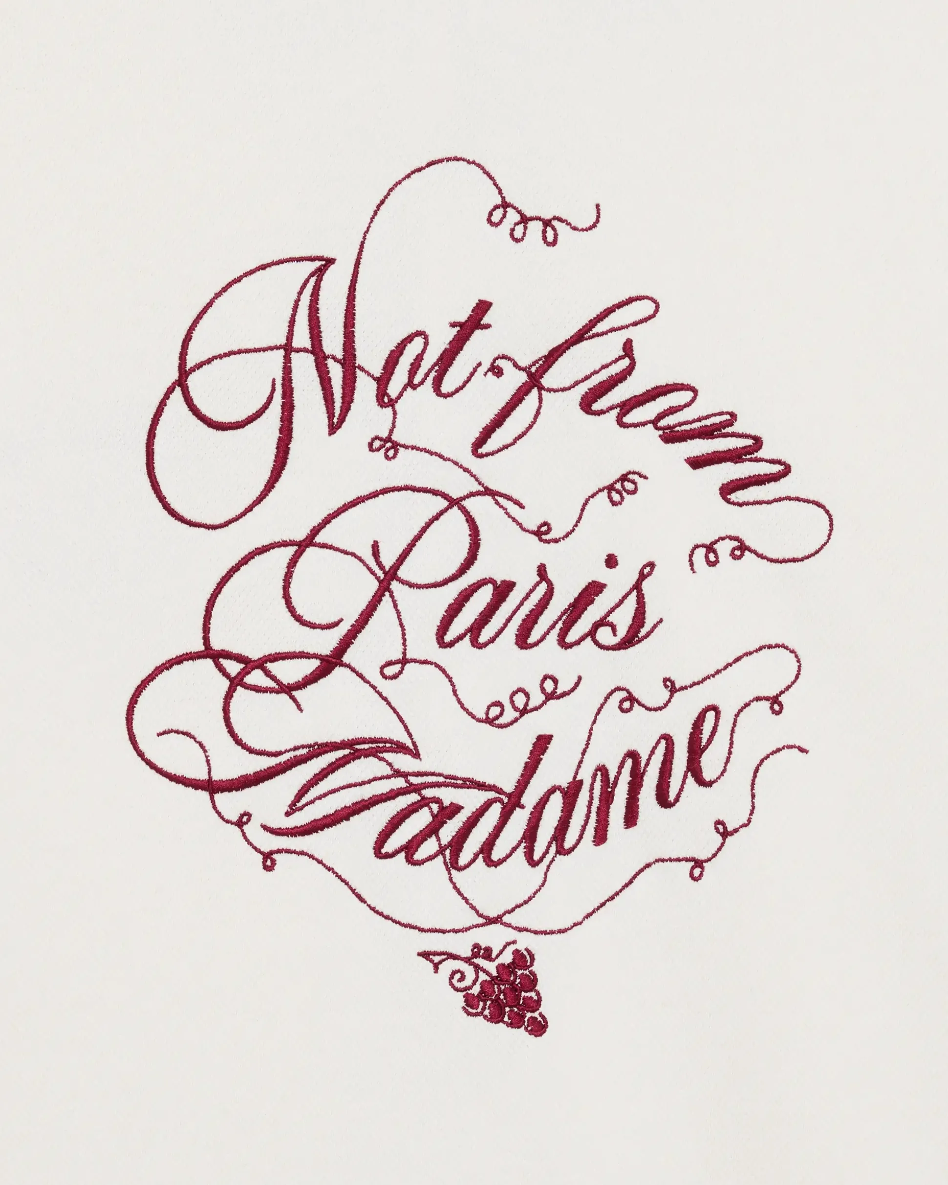 La Chemise Piquée Slogan Vignes