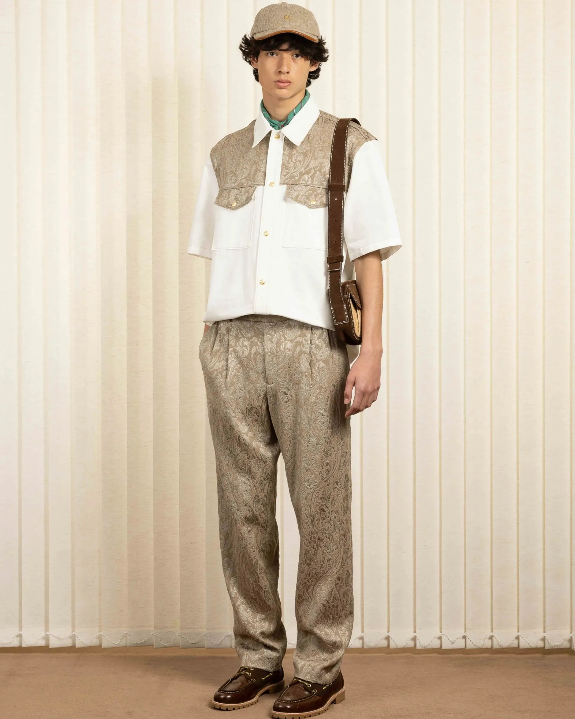 Le Pantalon Golfeur Jacquard