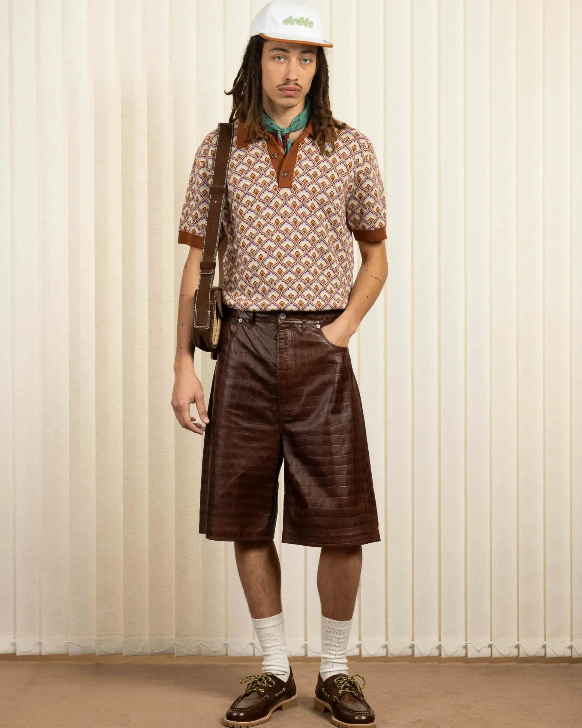 Le Short Baggy Croco
