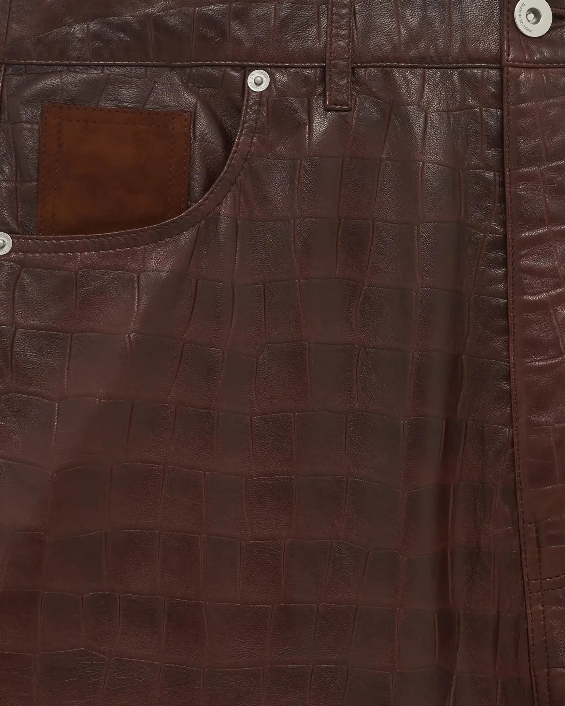 Le Short Baggy Croco