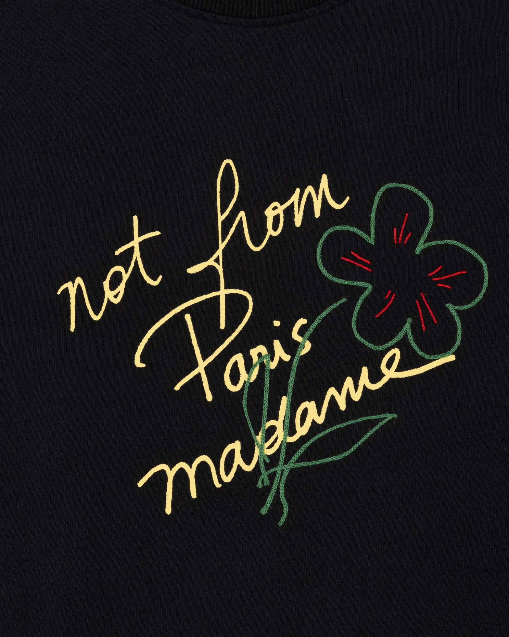Le Sweatshirt Slogan Esquisse