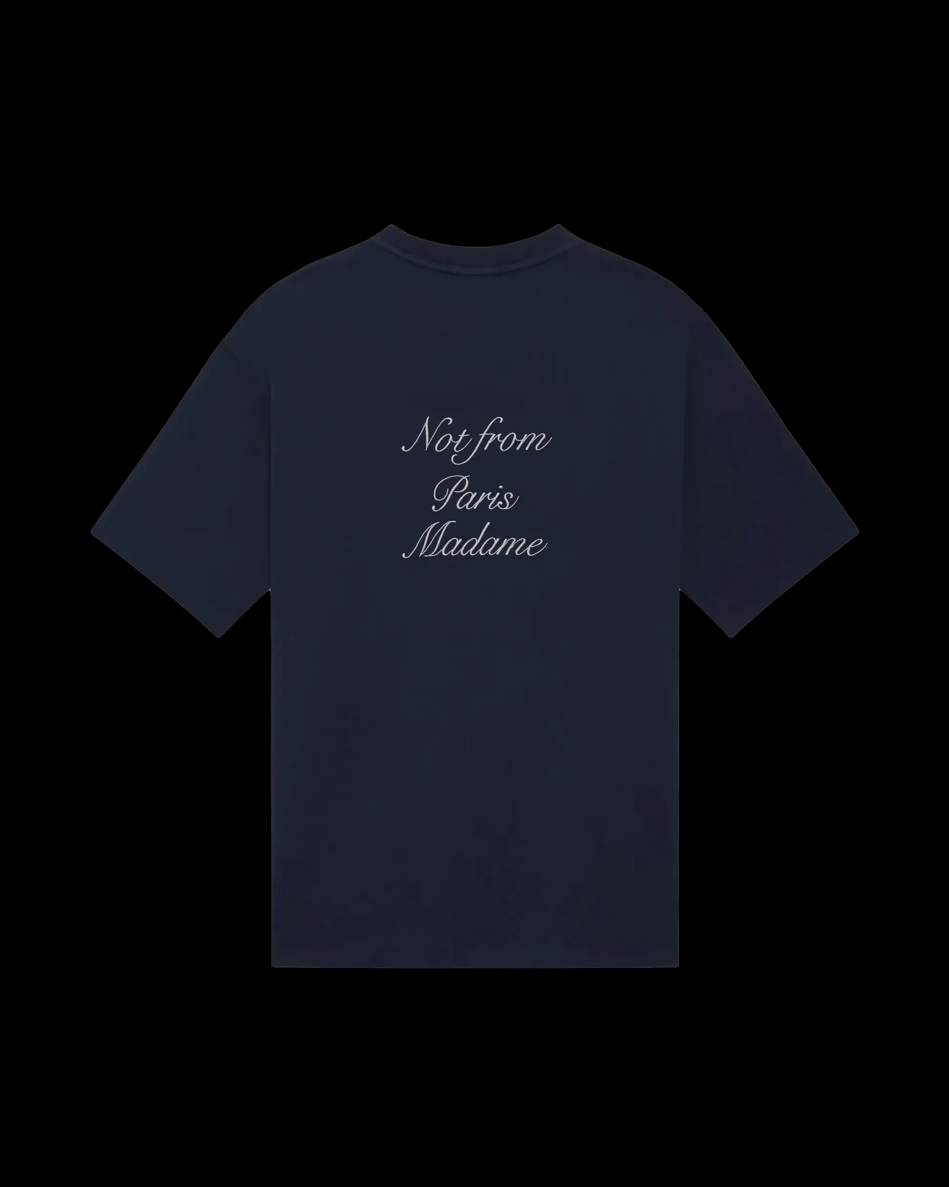 Le T-Shirt Slogan Calligraphie