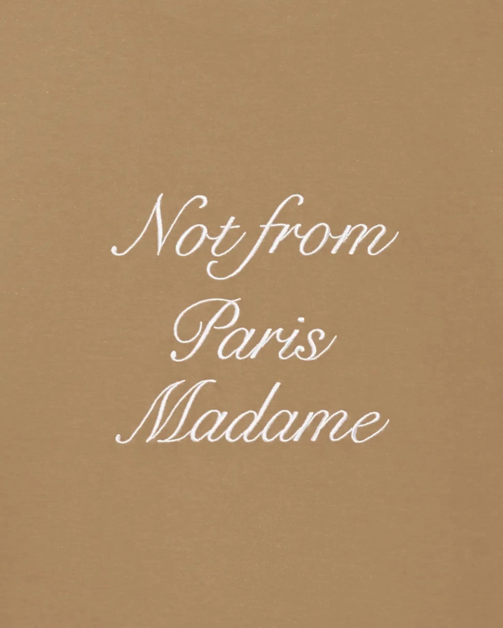 Le T-Shirt Slogan Calligraphie