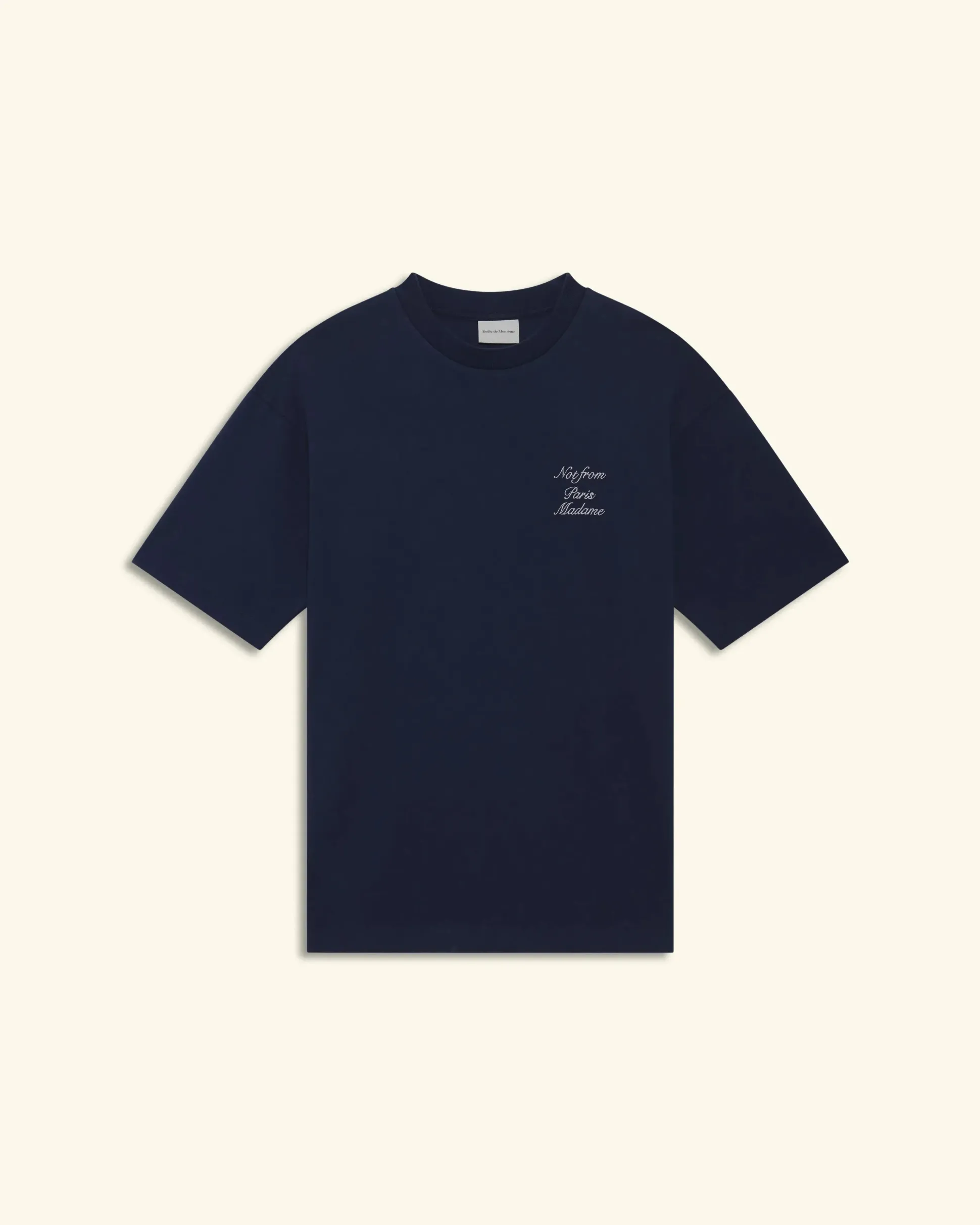 Le T-Shirt Slogan Calligraphie